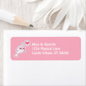 Pink Nerd Narwhal Etiket (Insitu)