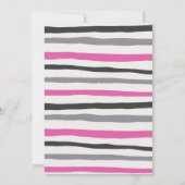 Pink Ninja Warrior Martial Arts Verjaardag Kaart (Achterkant)