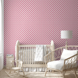 Pink Nursey Decor Behang