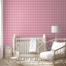 Pink Nursey Decor Behang