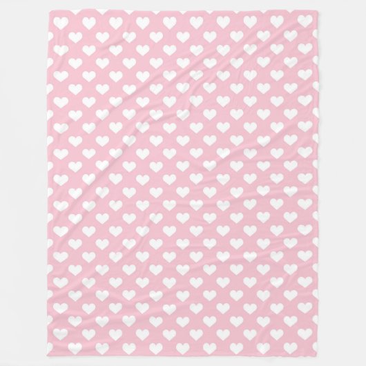 Pink Nursey Decor Fleece Deken (Voorkant)