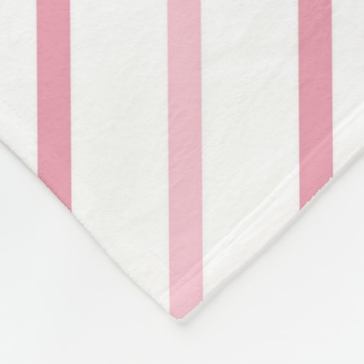 Pink Nursey Decor Fleece Deken (Hoek)