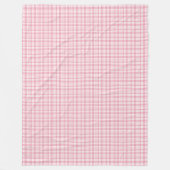 Pink Nursey Decor Fleece Deken (Voorkant)