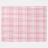 Pink Nursey Decor Fleece Deken (Voorkant (Horizontaal))