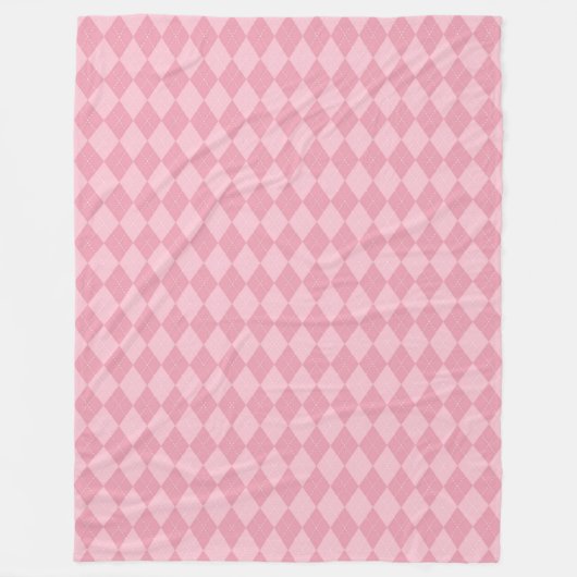 Pink Nursey Decor Fleece Deken (Voorkant)