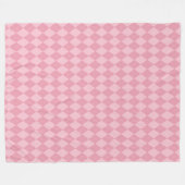 Pink Nursey Decor Fleece Deken (Voorkant (Horizontaal))