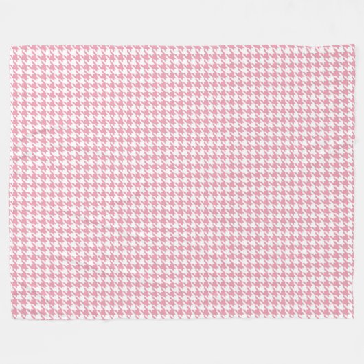 Pink Nursey Decor Fleece Deken (Voorkant (Horizontaal))