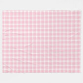 Pink Nursey Decor Fleece Deken (Voorkant (Horizontaal))