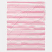 Pink Nursey Decor Fleece Deken (Voorkant)