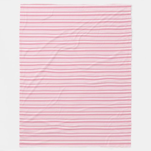 Pink Nursey Decor Fleece Deken (Voorkant)