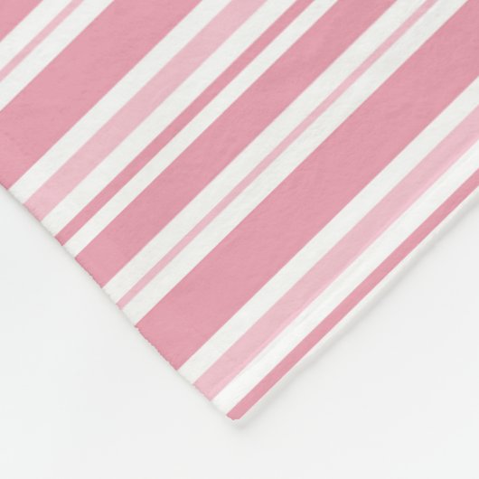 Pink Nursey Decor Fleece Deken (Hoek)