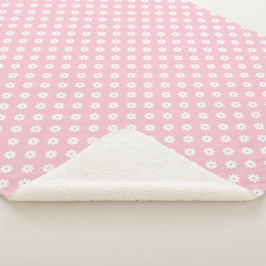 Pink Nursey Decor Sherpa Deken (3/4)