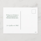 Pink Nutcracker Ballerina Briefkaart (Achterkant)