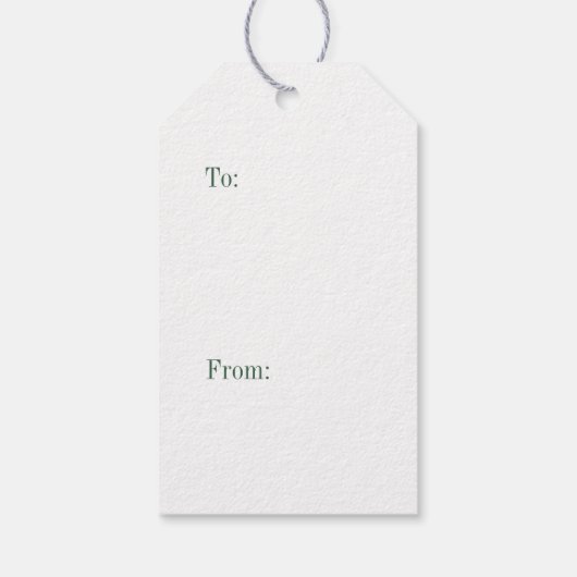 Pink Nutcracker Ballerina Cadeaulabel (Achterkant)