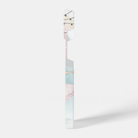 Pink Nutcracker & Ballerina  Christmas  iPhone Hoesje (Linkerkant)