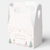 Pink Nutcracker Ballet Baby Shower Favor Boxes Bedankdoosjes (Geopend)