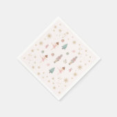 Pink Nutcracker Ballet Birthday Paper Napkins Servet (Hoek)