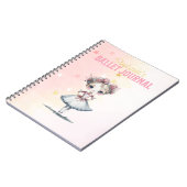 Pink Nutcracker Ballet Journal voor een meisje Notitieboek (Linkerzijde)
