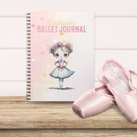 Pink Nutcracker Ballet Journal voor een meisje Notitieboek