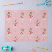 Pink Nutcracker Ballet Theme Girls Tissuepapier (Craft)