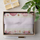 Pink Nutcracker Christmas Tree Gift Bag Tissuepapier (Geschenk)