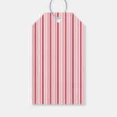 Pink Nutcracker Monogram Crest Gift Tag Cadeaulabel (Achterkant)