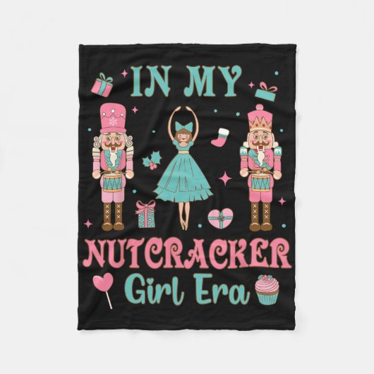 Pink Nutcracker Squad In Nutcracker Girl Era Chris Fleece Deken (Voorkant)