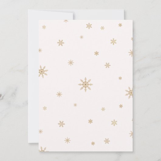 Pink Nutcracker Winter Onederland Birthday Invite Kaart (Achterkant)