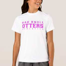 Pink Oak Knoll Atletiek T-shirt