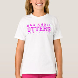 Pink Oak Knoll Atletiek T-shirt