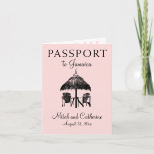 Pink Ocho Rios Jamaica Passport Weddenschap