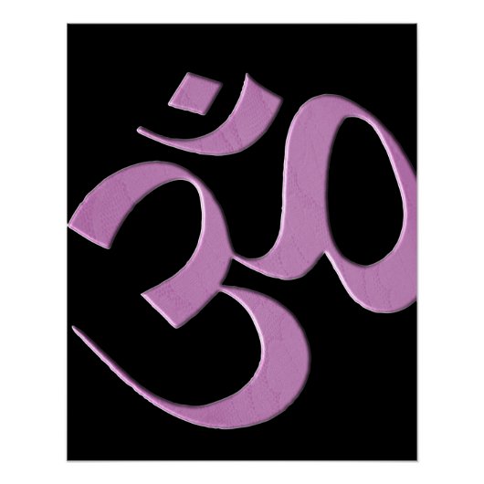 Pink Om Perfect Poster (Voorkant)