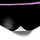 Pink Om Perfect Poster (Hoek)