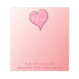 Pink Ombre Charming Notitieblok