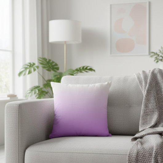 Pink ombre cushion modern, decorative cushion kussen