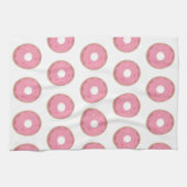 Pink Ombre Donuts Donut Sprinkles Bakery Theedoek (Horizontaal)