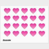 Pink Ombre Hart Sticker (Vel)