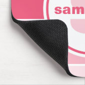 Pink Ombre Monogram Muismat (Hoek)