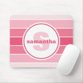 Pink Ombre Monogram Muismat (Met muis)