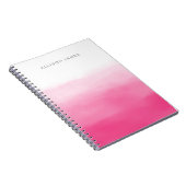 Pink Ombre Notitieboek (Rechterzijde)