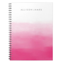 Pink Ombre Notitieboek