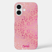Pink Ombre Pattern Case-Mate iPhone Case (Achterkant)