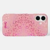 Pink Ombre Pattern Case-Mate iPhone Case (Achterkant (horizontaal))
