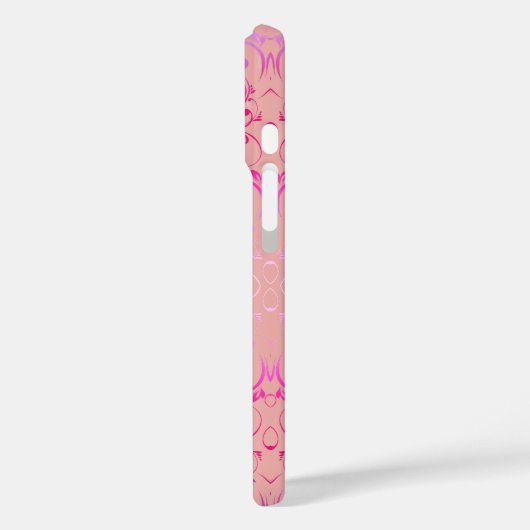 Pink Ombre Pattern Case-Mate iPhone Case (Achterkant / Links)