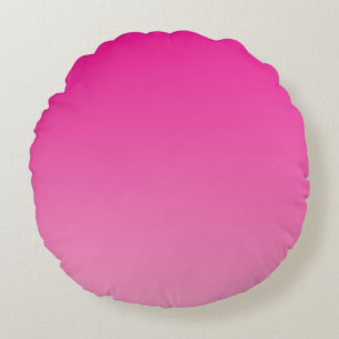 Pink Ombre Rond Kussen