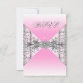 Pink Ombre RSVP (Voorkant)