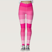 Pink Ombre Shade Leggings (Voorkant)
