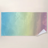 Pink Ombré Sky Strandlaken (Voorkant)