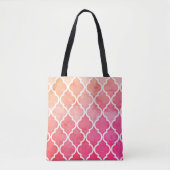 Pink Ombre Sunrise Tote Bag (Voorkant)