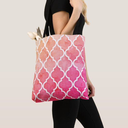 Pink Ombre Sunrise Tote Bag (Dichtbij)